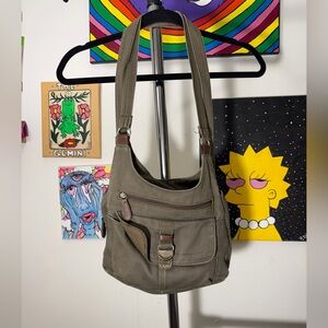 Olive Green Shoulder Bag